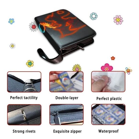 400x Card Trading Card Binder Portable Card Collector Storage Book - Picture 6 of 6